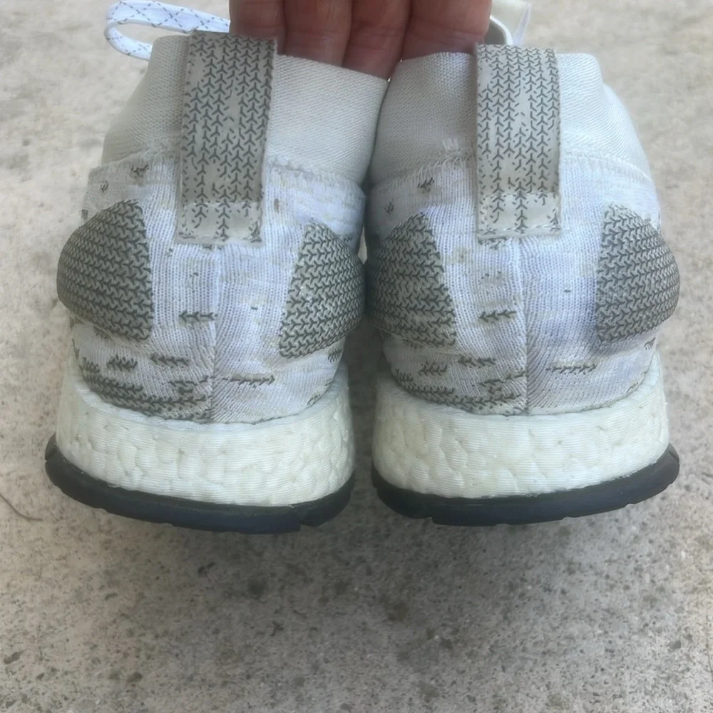 Adidas PureBoost RBL 'Raw White Grey' Men's Sneakers Size 10.5